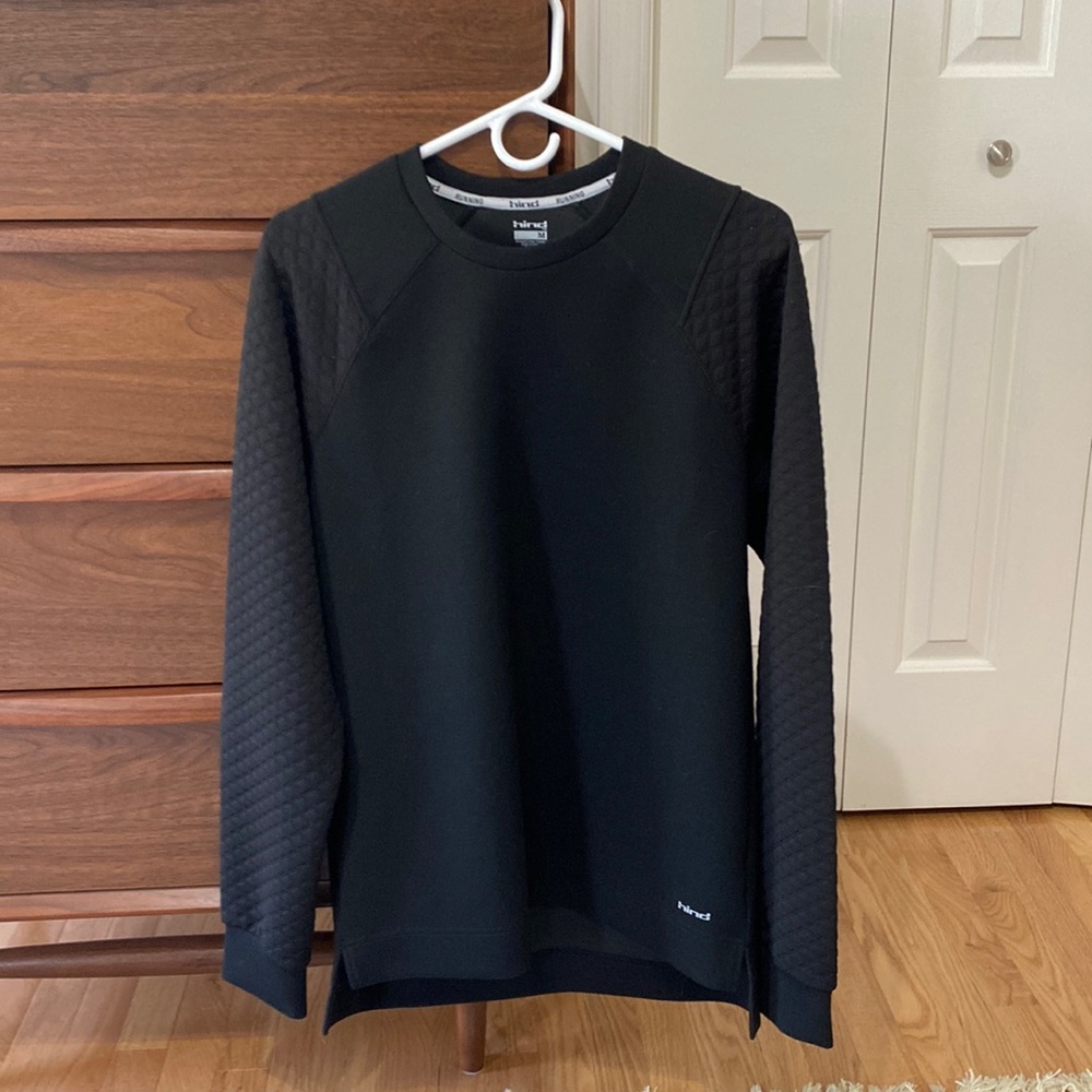 Heavy knit cold weather running top
